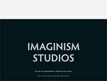 Tablet Screenshot of imaginismstudios.com